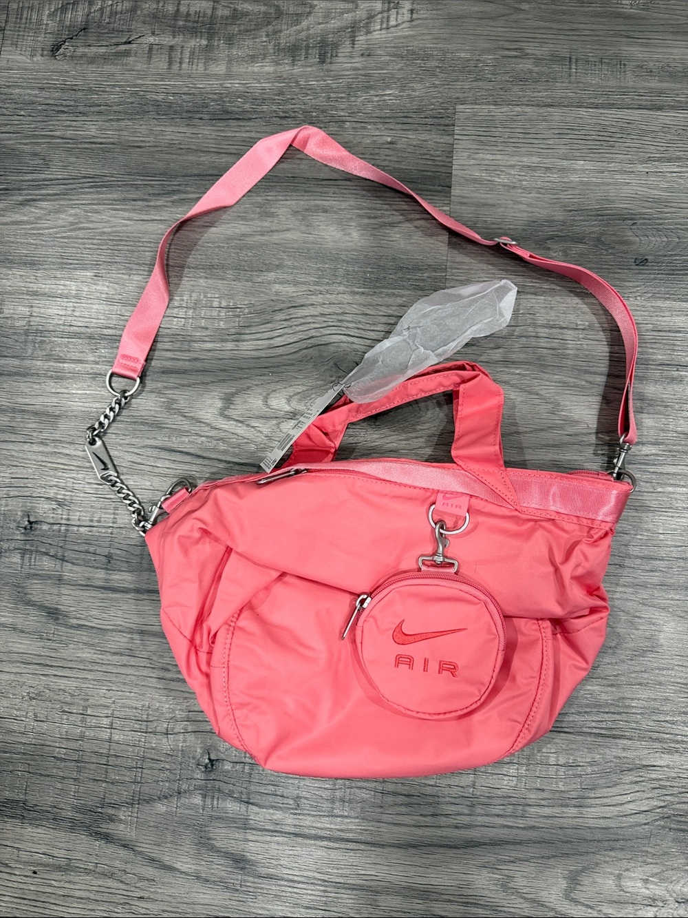 Nike Coral Pink Crossbody Convertible Air Bag